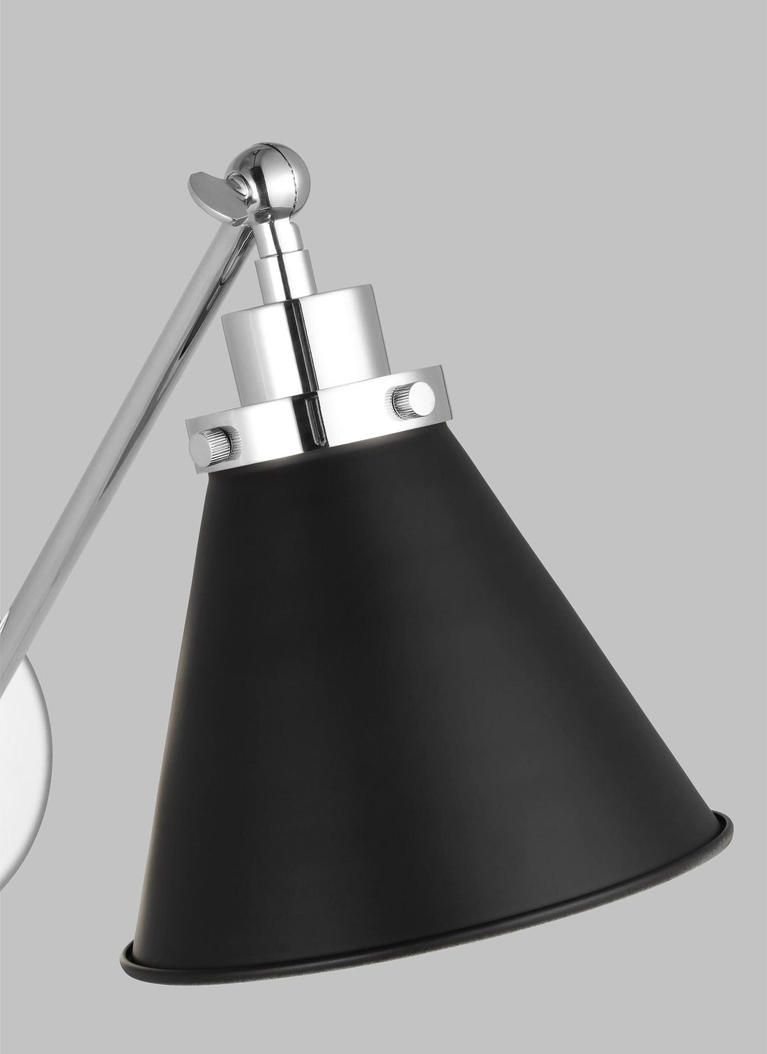 VISUAL COMFORT STUDIO, WELLFLEET SINGLE ARM CONE TASK SCONCE, WALL SCONCES