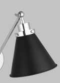 VISUAL COMFORT & CO., WELLFLEET SINGLE ARM CONE TASK SCONCE, WALL SCONCES
