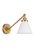 VISUAL COMFORT & CO., WELLFLEET SINGLE ARM CONE TASK SCONCE, WALL SCONCES