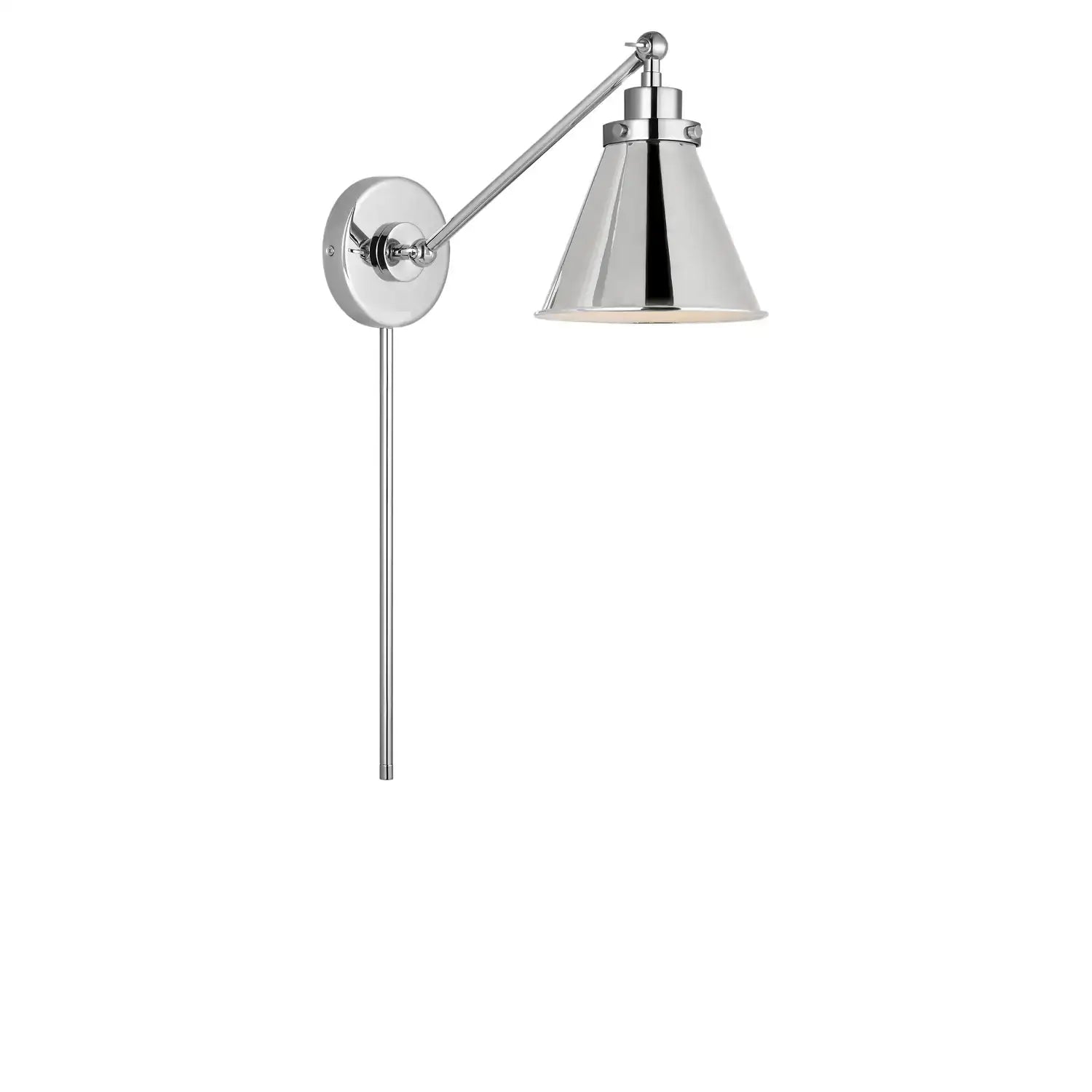 VISUAL COMFORT STUDIO, WELLFLEET ONE-ARM CONE SCONCE, WALL SCONCES