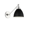 VISUAL COMFORT & CO., WELLFLEET SINGLE ARM DOME TASK SCONCE, WALL SCONCES