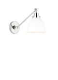 VISUAL COMFORT & CO., WELLFLEET SINGLE ARM DOME TASK SCONCE, WALL SCONCES