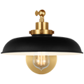 VISUAL COMFORT STUDIO, WELLFLEET SINGLE ARM WIDE TASK SCONCE, WALL SCONCES