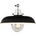 VISUAL COMFORT & CO., WELLFLEET SINGLE ARM WIDE TASK SCONCE, WALL SCONCES