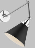 VISUAL COMFORT STUDIO, WELLFLEET DOUBLE ARM CONE TASK SCONCE, WALL SCONCES