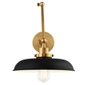 VISUAL COMFORT STUDIO, WELLFLEET DOUBLE ARM WIDE TASK SCONCE, WALL SCONCES