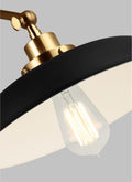 VISUAL COMFORT & CO., WELLFLEET DOUBLE ARM WIDE TASK SCONCE, WALL SCONCES
