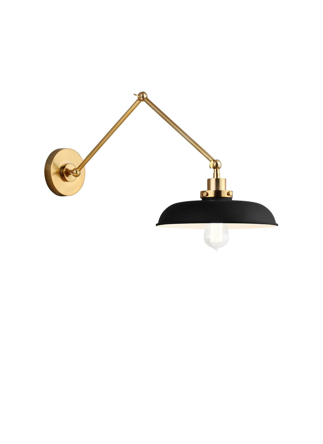 VISUAL COMFORT & CO., WELLFLEET DOUBLE ARM WIDE TASK SCONCE, WALL SCONCES