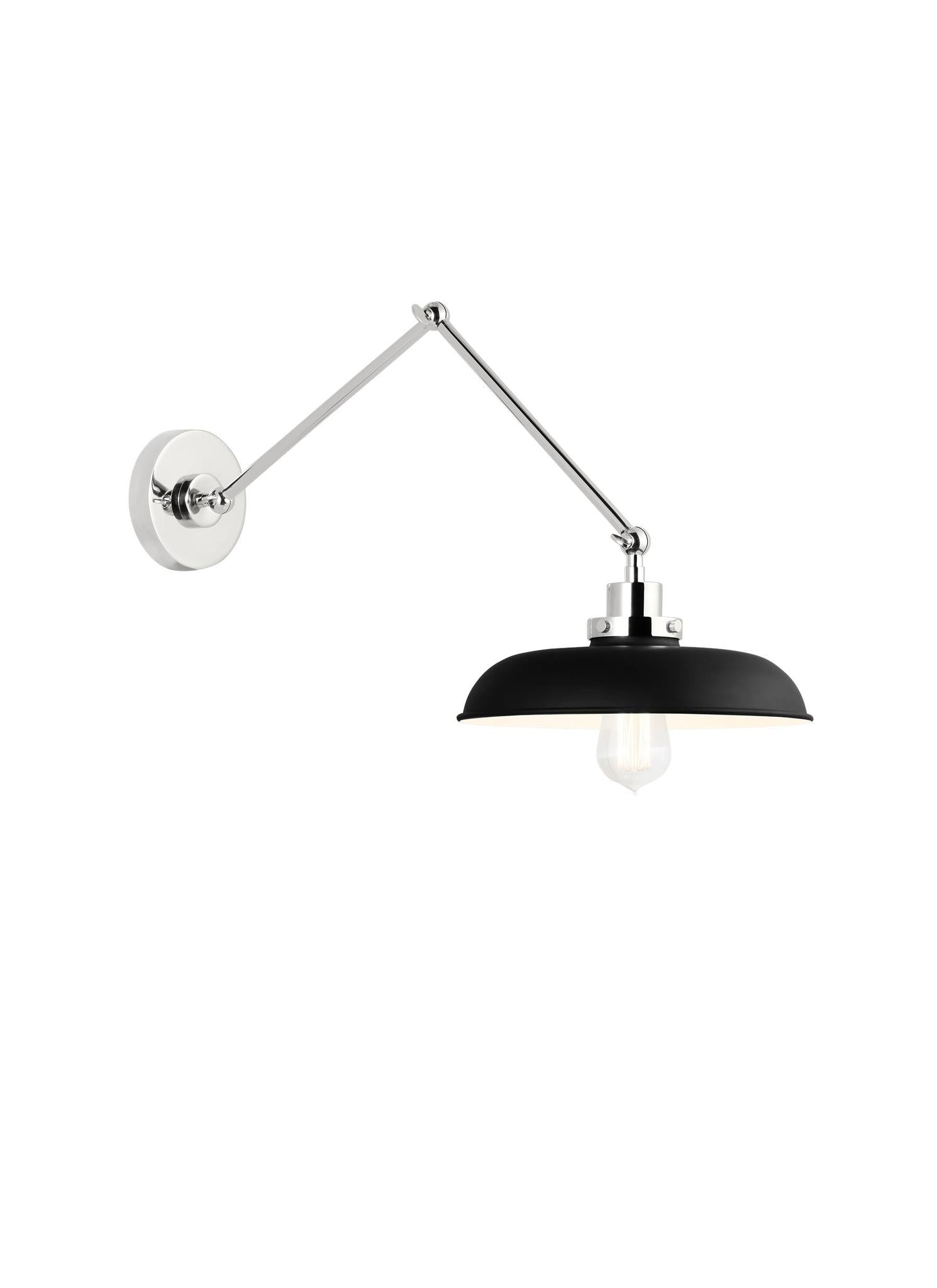 VISUAL COMFORT & CO., WELLFLEET DOUBLE ARM WIDE TASK SCONCE, WALL SCONCES