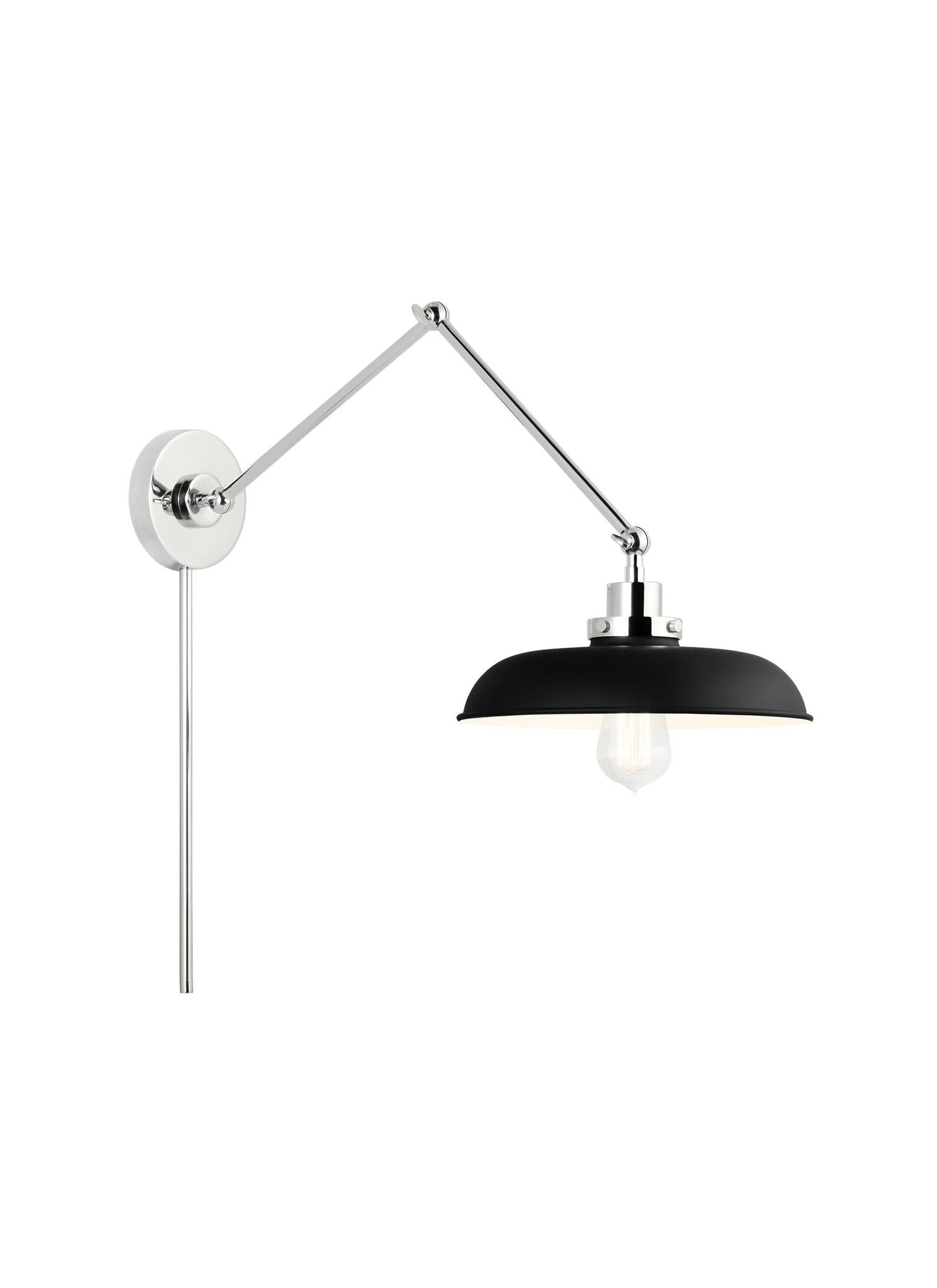 VISUAL COMFORT & CO., WELLFLEET DOUBLE ARM WIDE TASK SCONCE, WALL SCONCES