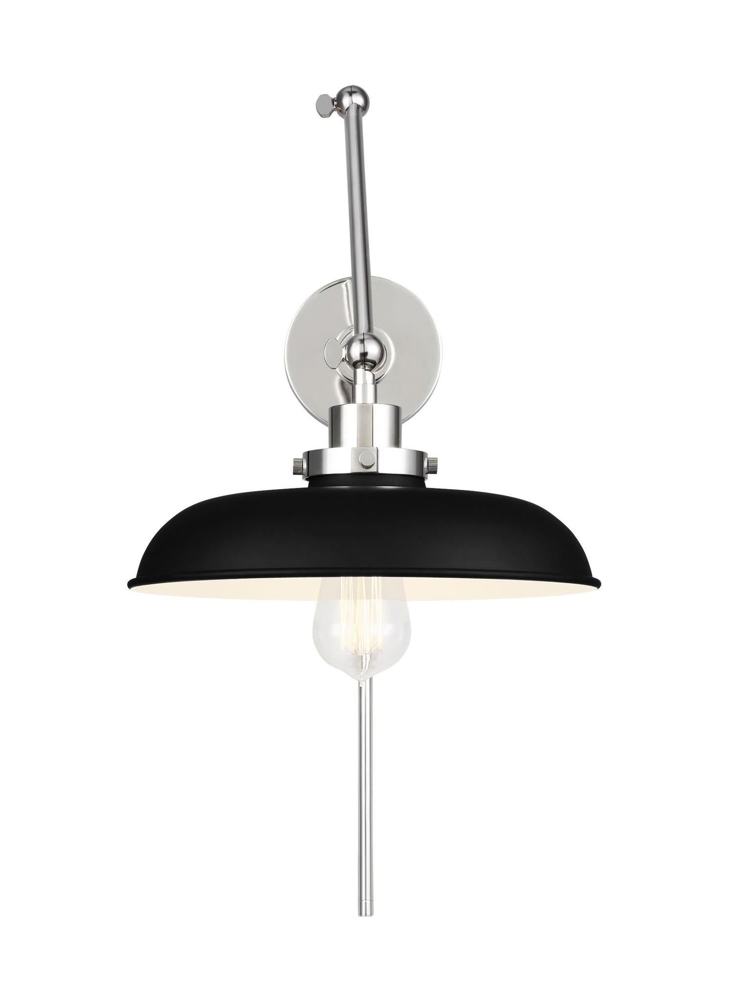 VISUAL COMFORT & CO., WELLFLEET DOUBLE ARM WIDE TASK SCONCE, WALL SCONCES