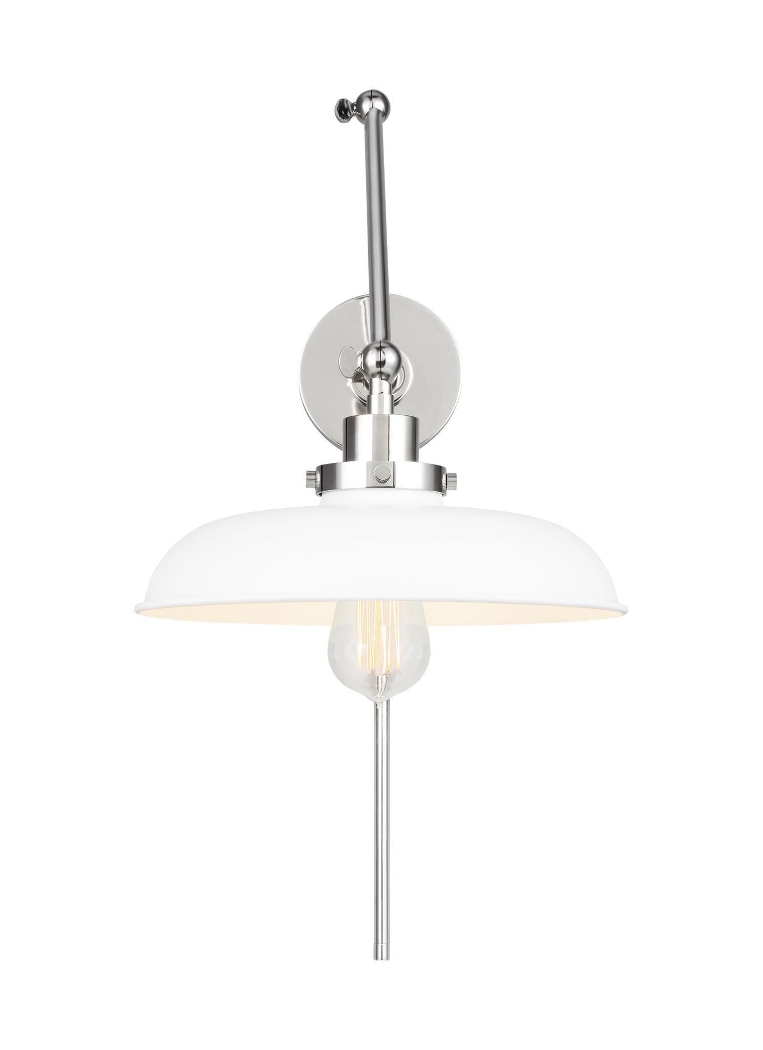 VISUAL COMFORT STUDIO, WELLFLEET DOUBLE ARM WIDE TASK SCONCE, WALL SCONCES