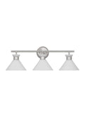 VISUAL COMFORT STUDIO, BELCARRA 3 - LIGHT BATH, BATH VANITY LIGHT
