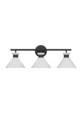 VISUAL COMFORT STUDIO, BELCARRA 3 - LIGHT BATH, BATH VANITY LIGHT