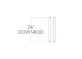 VISUAL COMFORT FAN DOWNROD | DR24RB - DO NOT SHOW ON WEBSITE