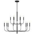 VISUAL COMFORT & CO., BRIANNA TWO-TIER CHANDELIER, CHANDELIER LIGHT