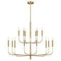 VISUAL COMFORT STUDIO, BRIANNA TWO-TIER CHANDELIER, CHANDELIER LIGHT
