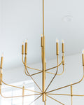 VISUAL COMFORT STUDIO, BRIANNA TWO-TIER CHANDELIER, CHANDELIER LIGHT