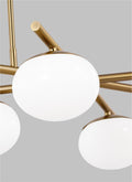 VISUAL COMFORT STUDIO, LUNE LINEAR CHANDELIER, CHANDELIER LIGHT