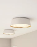 VISUAL COMFORT & CO., ASHER FLUSH MOUNT, FLUSH MOUNT CEILING LIGHTS