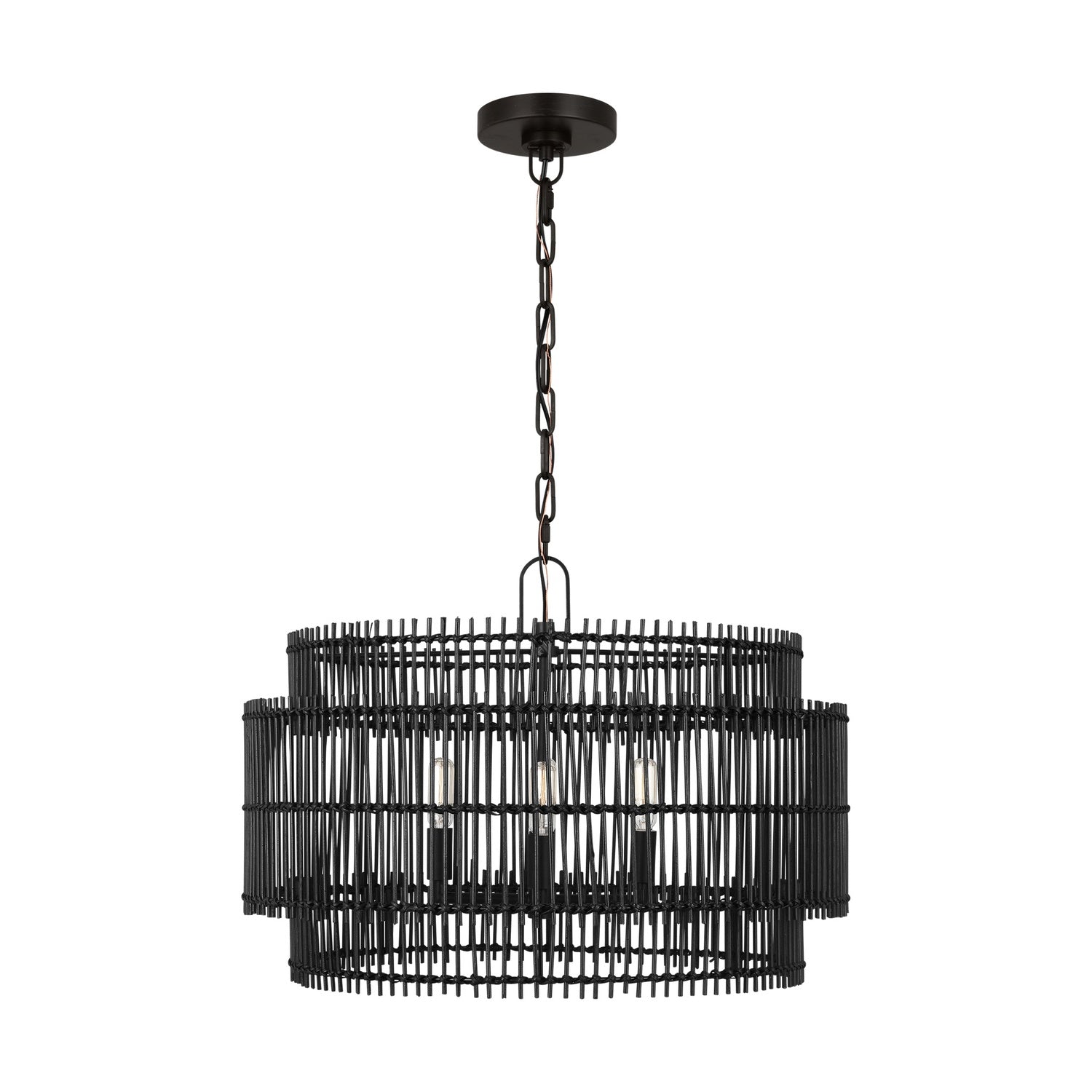 VISUAL COMFORT & CO., ELIO HANGING SHADE, CHANDELIER LIGHT