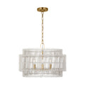 VISUAL COMFORT STUDIO, ELIO HANGING SHADE, CHANDELIER LIGHT