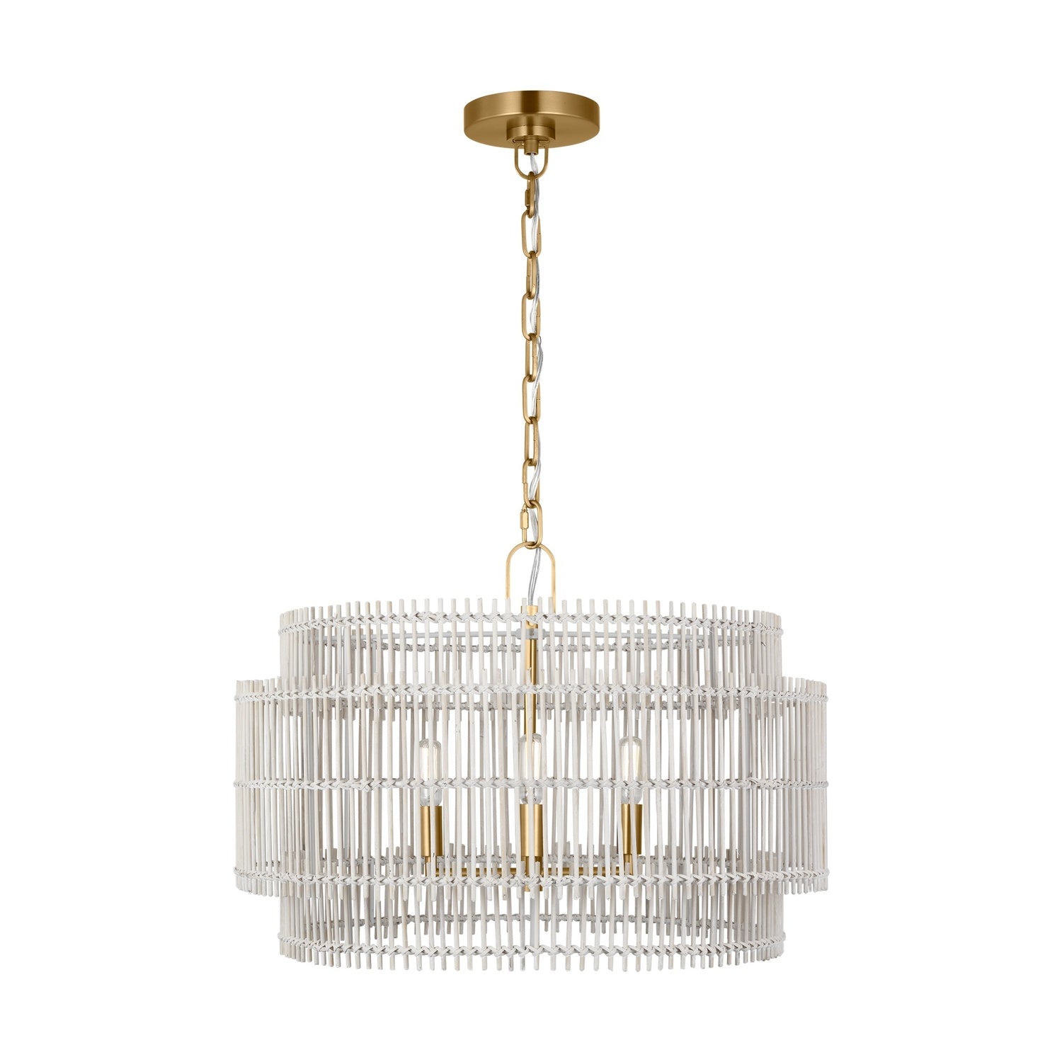 VISUAL COMFORT & CO., ELIO HANGING SHADE, CHANDELIER LIGHT