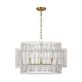 VISUAL COMFORT & CO., ELIO HANGING SHADE, CHANDELIER LIGHT