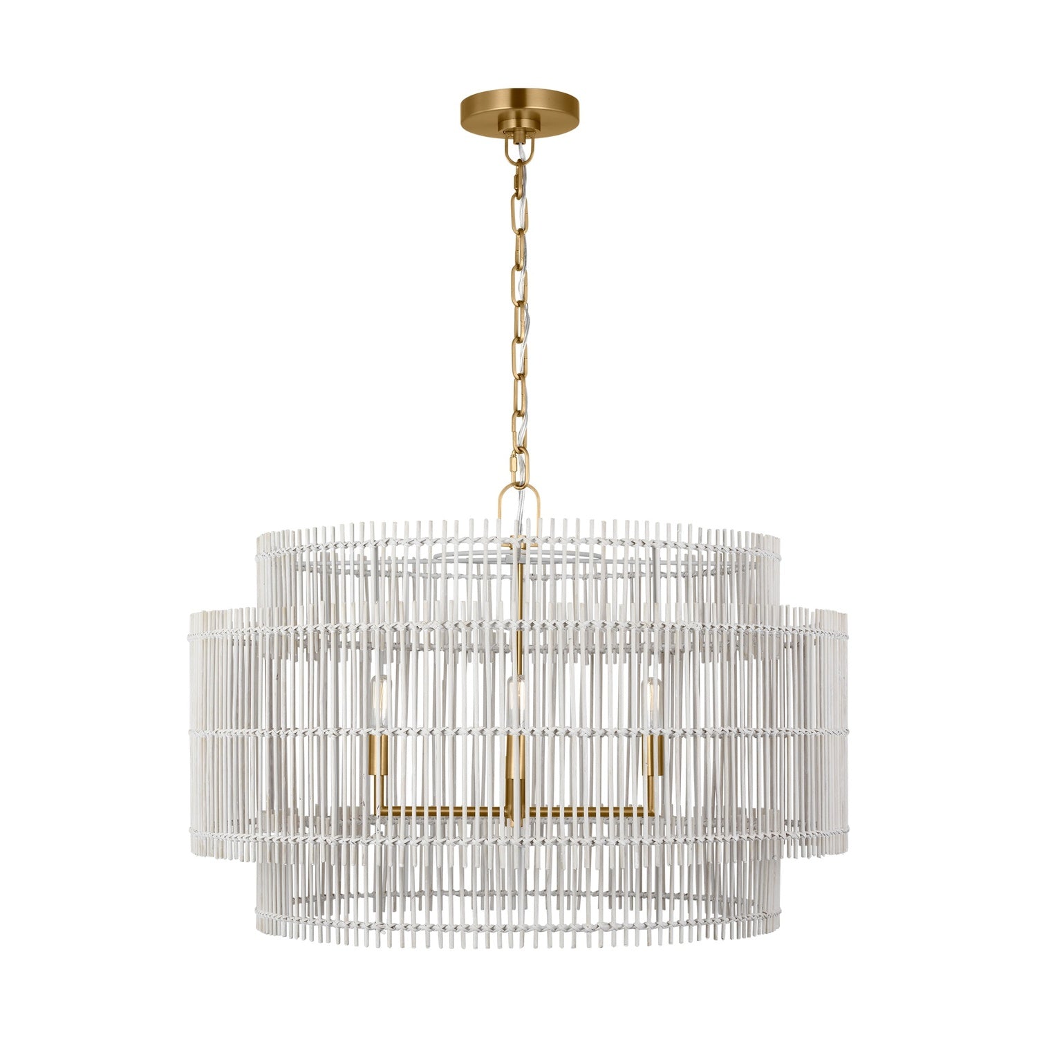 VISUAL COMFORT & CO., ELIO HANGING SHADE, CHANDELIER LIGHT