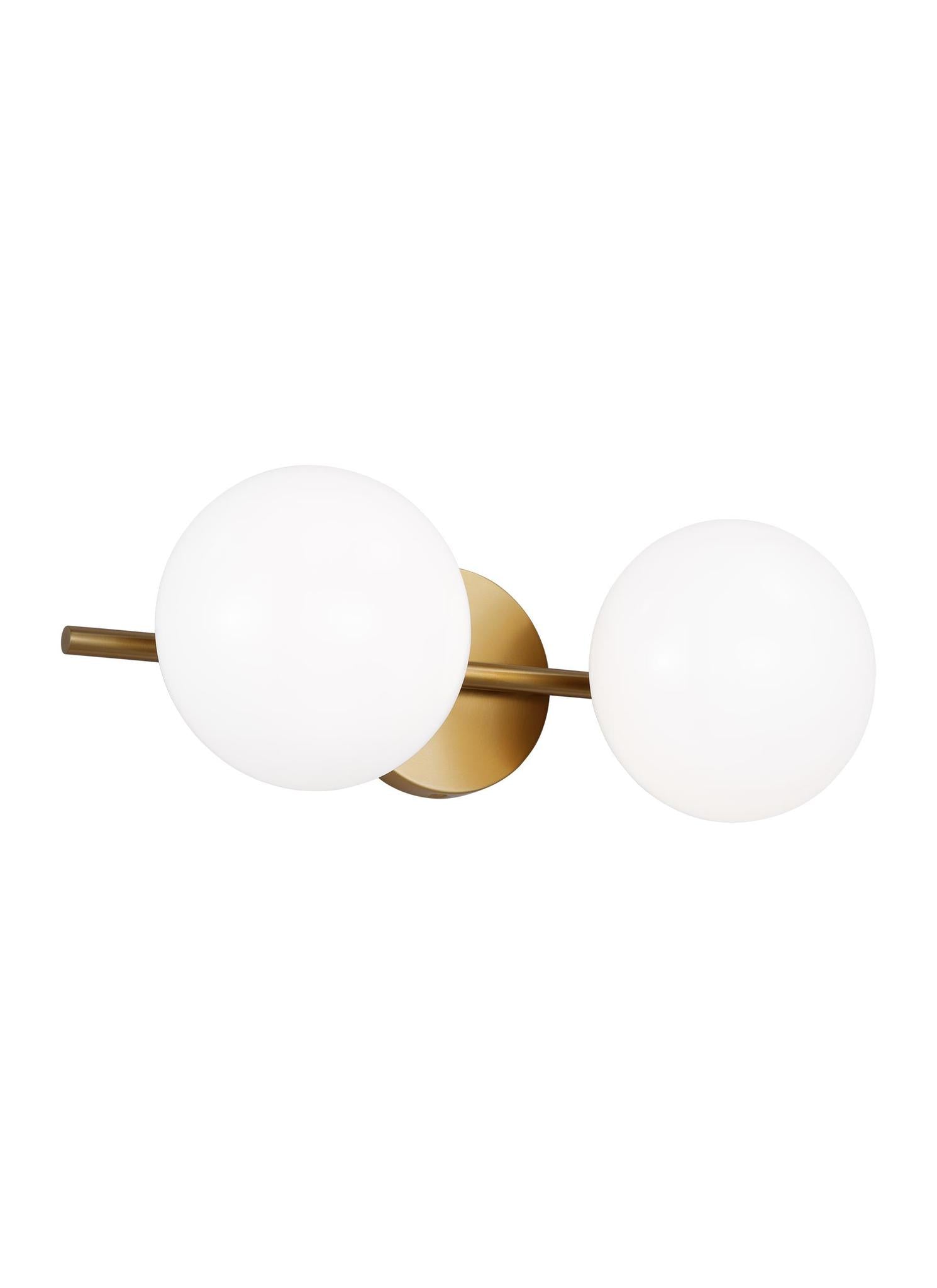 VISUAL COMFORT STUDIO, LUNE 2 - LIGHT VANITY, VANITY LIGHT
