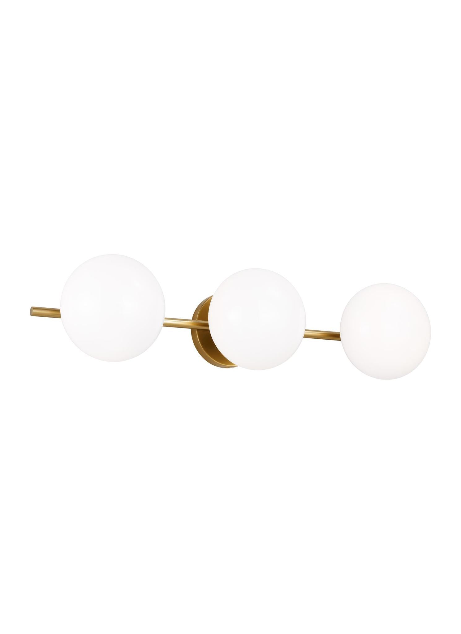 VISUAL COMFORT STUDIO, LUNE 3 - LIGHT VANITY, VANITY LIGHT