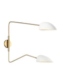 VISUAL COMFORT & CO., JANE DOUBLE TASK SCONCE, WALL SCONCES