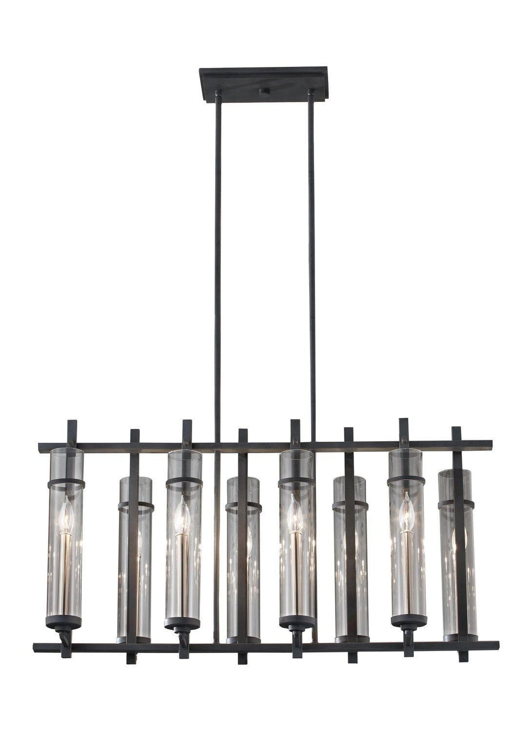 GENERATION LIGHTING, ETHAN LINEAR CHANDELIER, CHANDELIER LIGHT