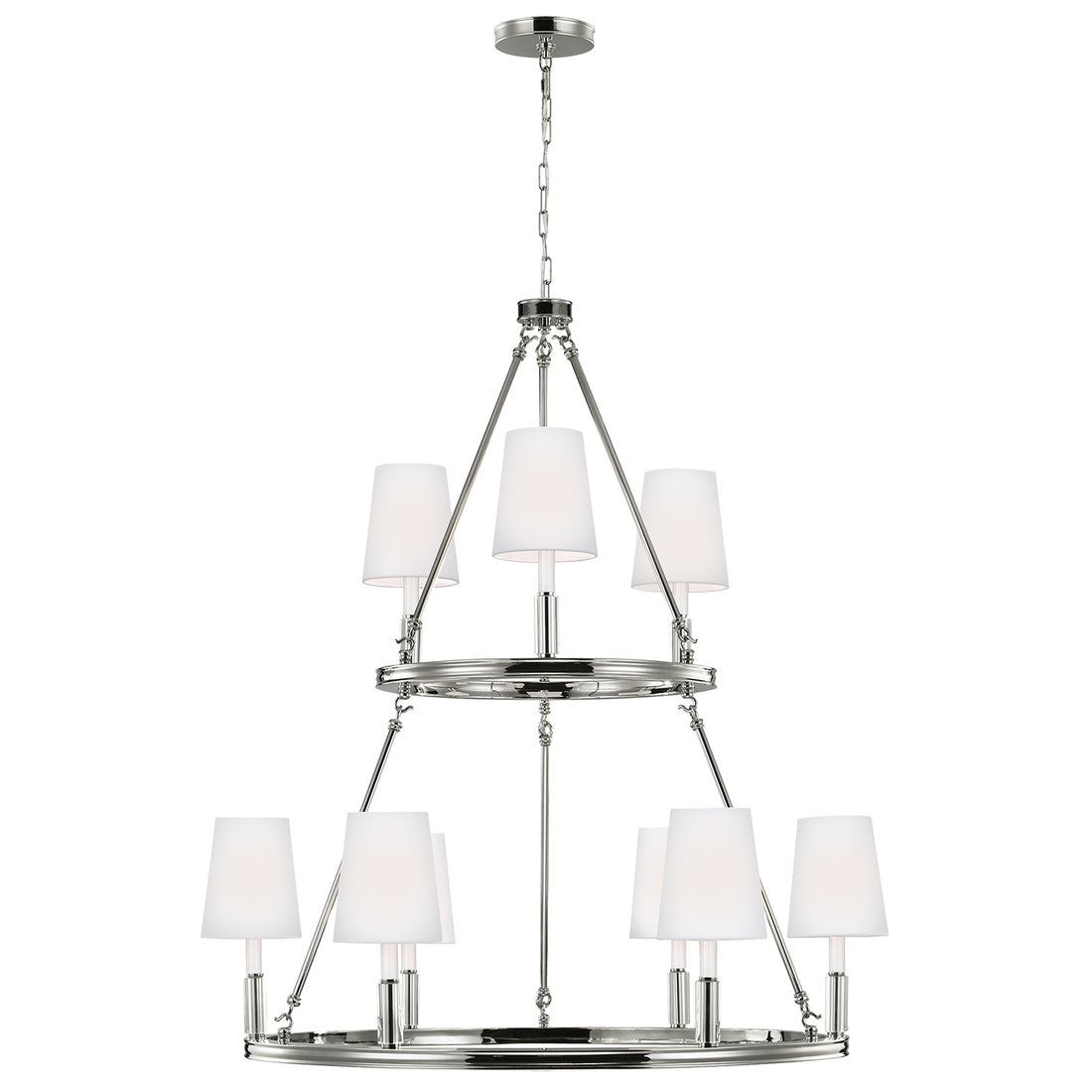 VISUAL COMFORT STUDIO, LISMORE CHANDELIER, CHANDELIER LIGHT
