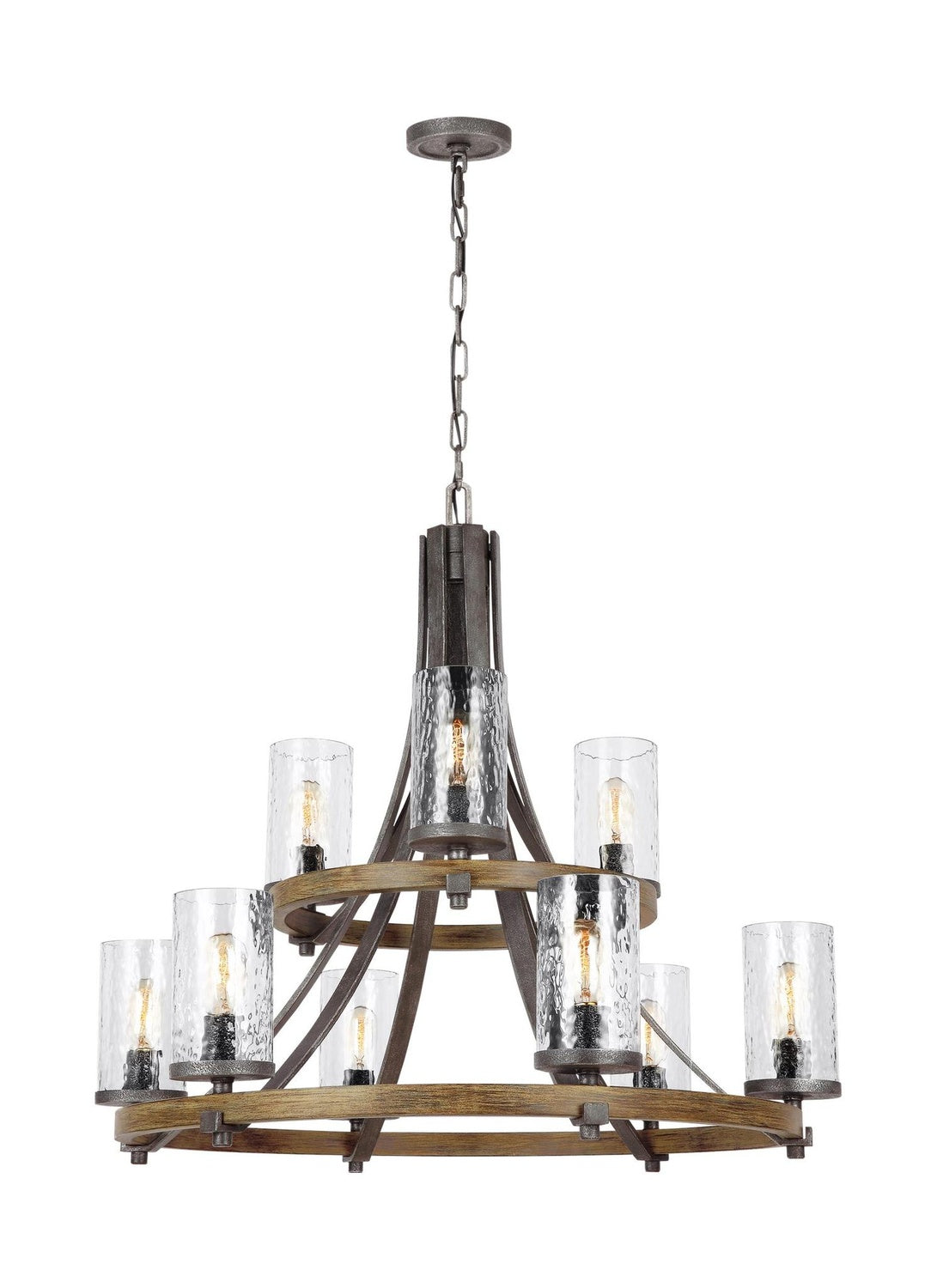 VISUAL COMFORT & CO., ANGELO TWO-TIER CHANDELIER, CHANDELIER LIGHT