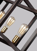 VISUAL COMFORT STUDIO, FINNEGAN LINEAR CHANDELIER, CHANDELIER LIGHT