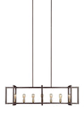 VISUAL COMFORT & CO., FINNEGAN LINEAR CHANDELIER, CHANDELIER LIGHT