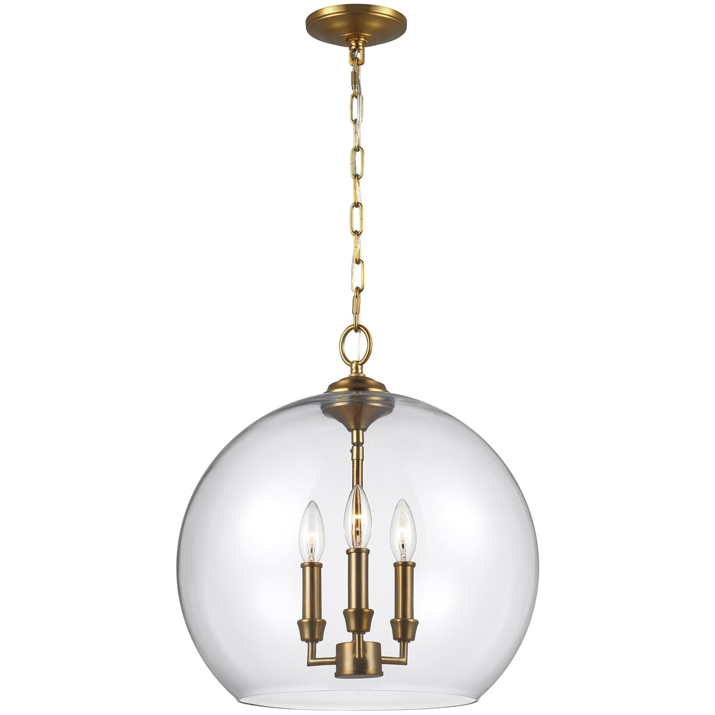 VISUAL COMFORT STUDIO, LAWLER ORB PENDANT, PENDANT LIGHT