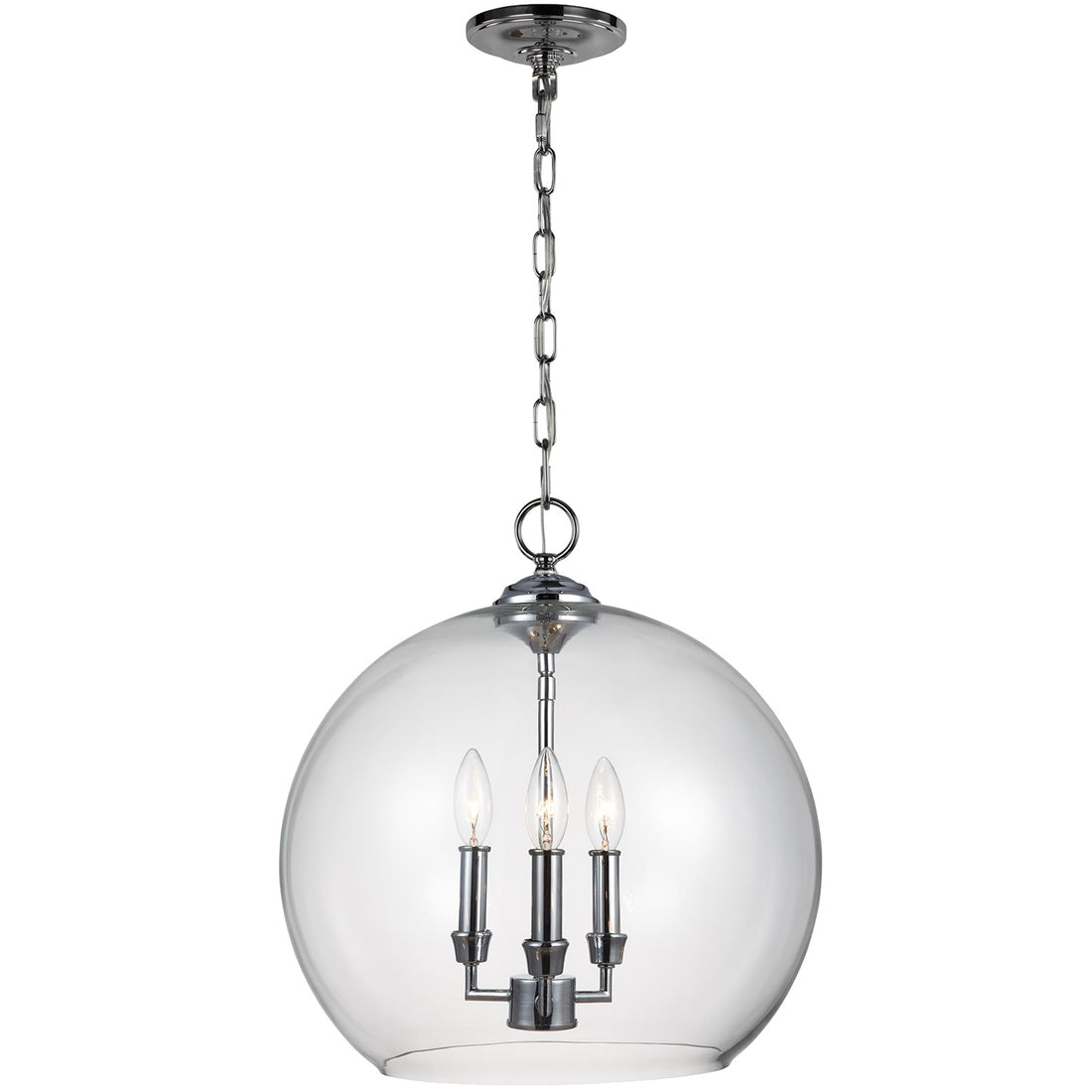 VISUAL COMFORT STUDIO, LAWLER ORB PENDANT, PENDANT LIGHT