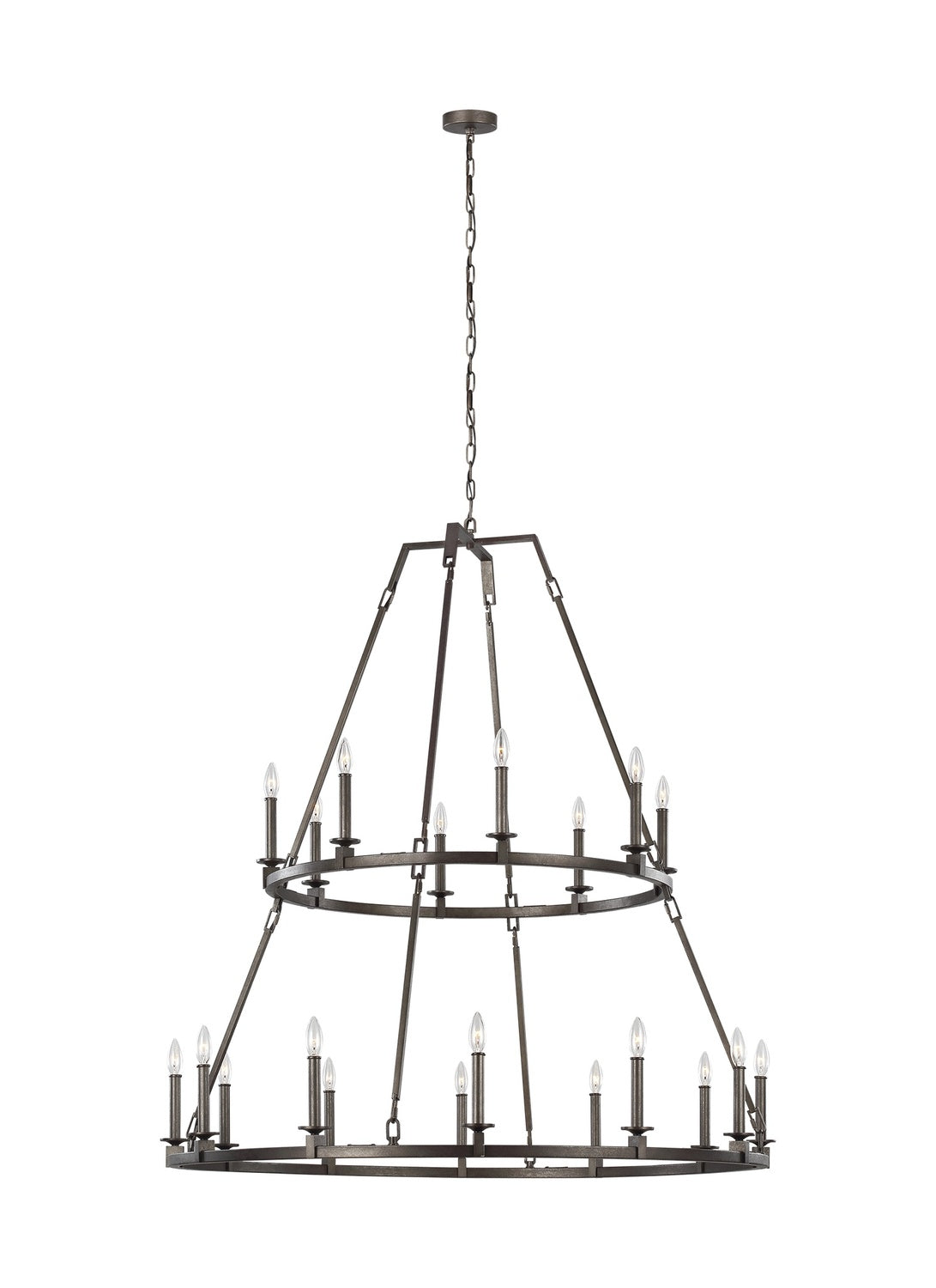 VISUAL COMFORT & CO., LANDEN TWO-TIER CHANDELIER, CHANDELIER LIGHT