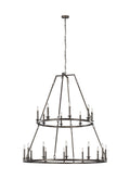 VISUAL COMFORT & CO., LANDEN TWO-TIER CHANDELIER, CHANDELIER LIGHT