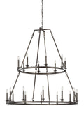 VISUAL COMFORT & CO., LANDEN TWO-TIER CHANDELIER, CHANDELIER LIGHT