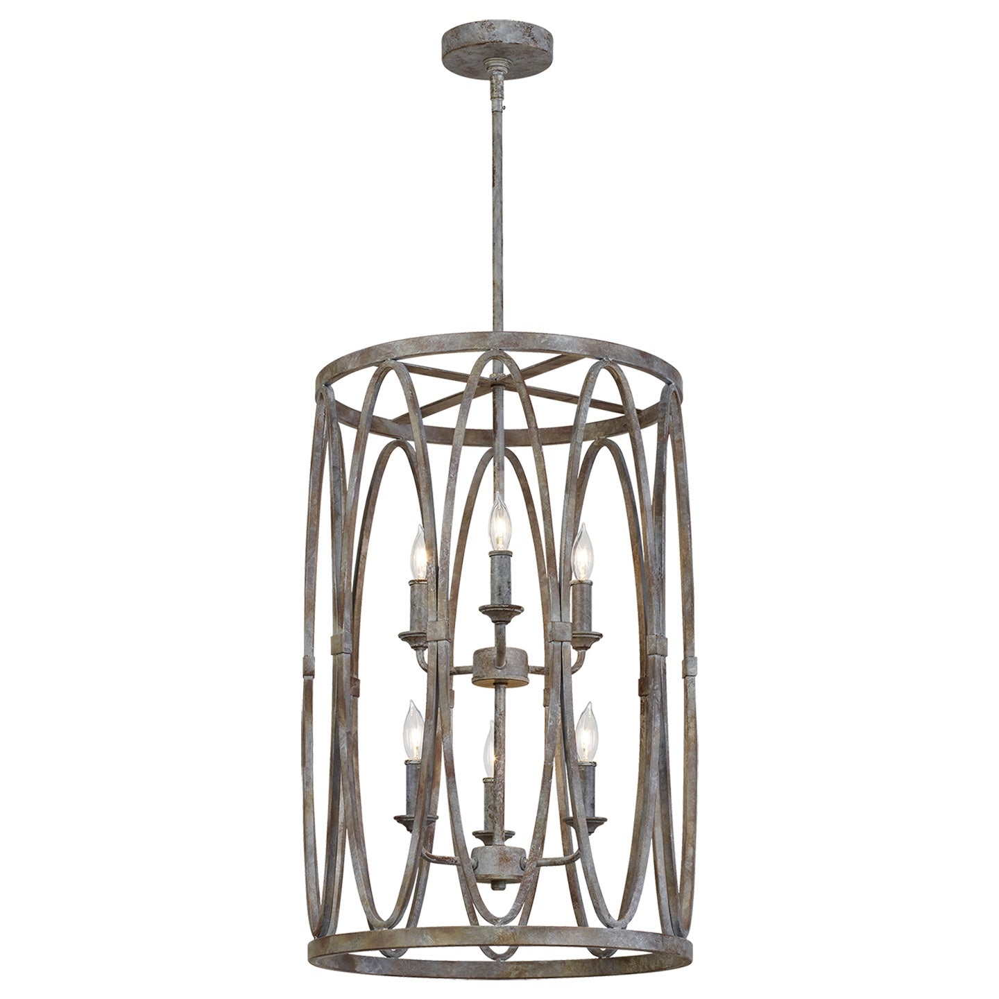 VISUAL COMFORT STUDIO, PATRICE TALL LANTERN, CHANDELIER LIGHT