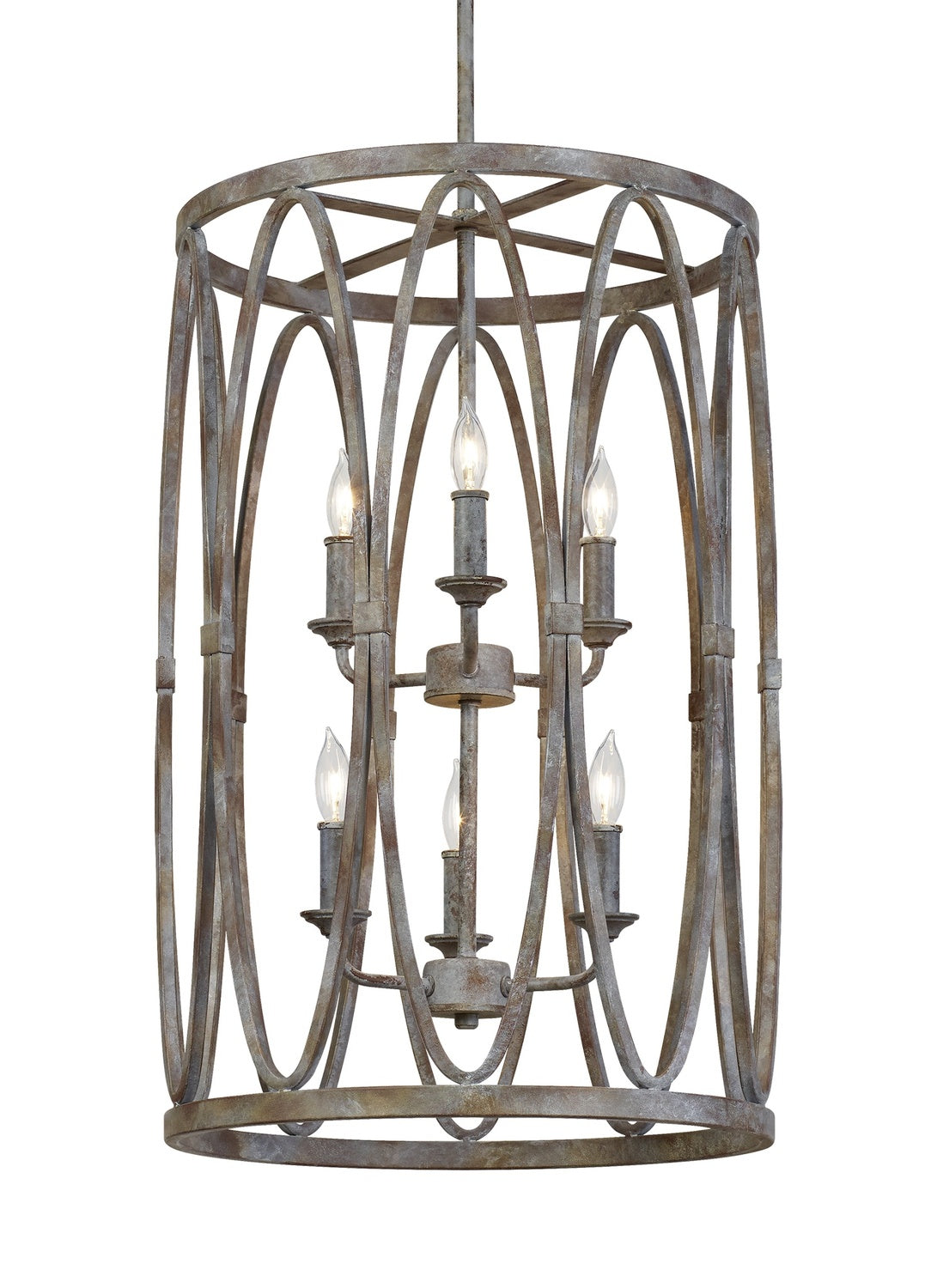 VISUAL COMFORT STUDIO, PATRICE TALL LANTERN, CHANDELIER LIGHT