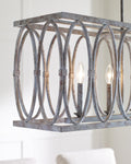 VISUAL COMFORT & CO., PATRICE LINEAR CHANDELIER, CHANDELIER LIGHT