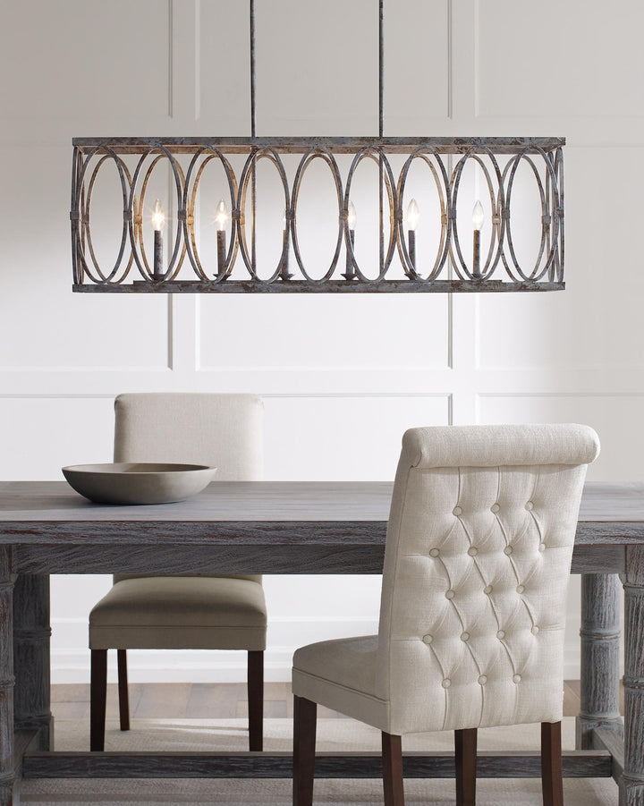 VISUAL COMFORT STUDIO, PATRICE LINEAR CHANDELIER, CHANDELIER LIGHT