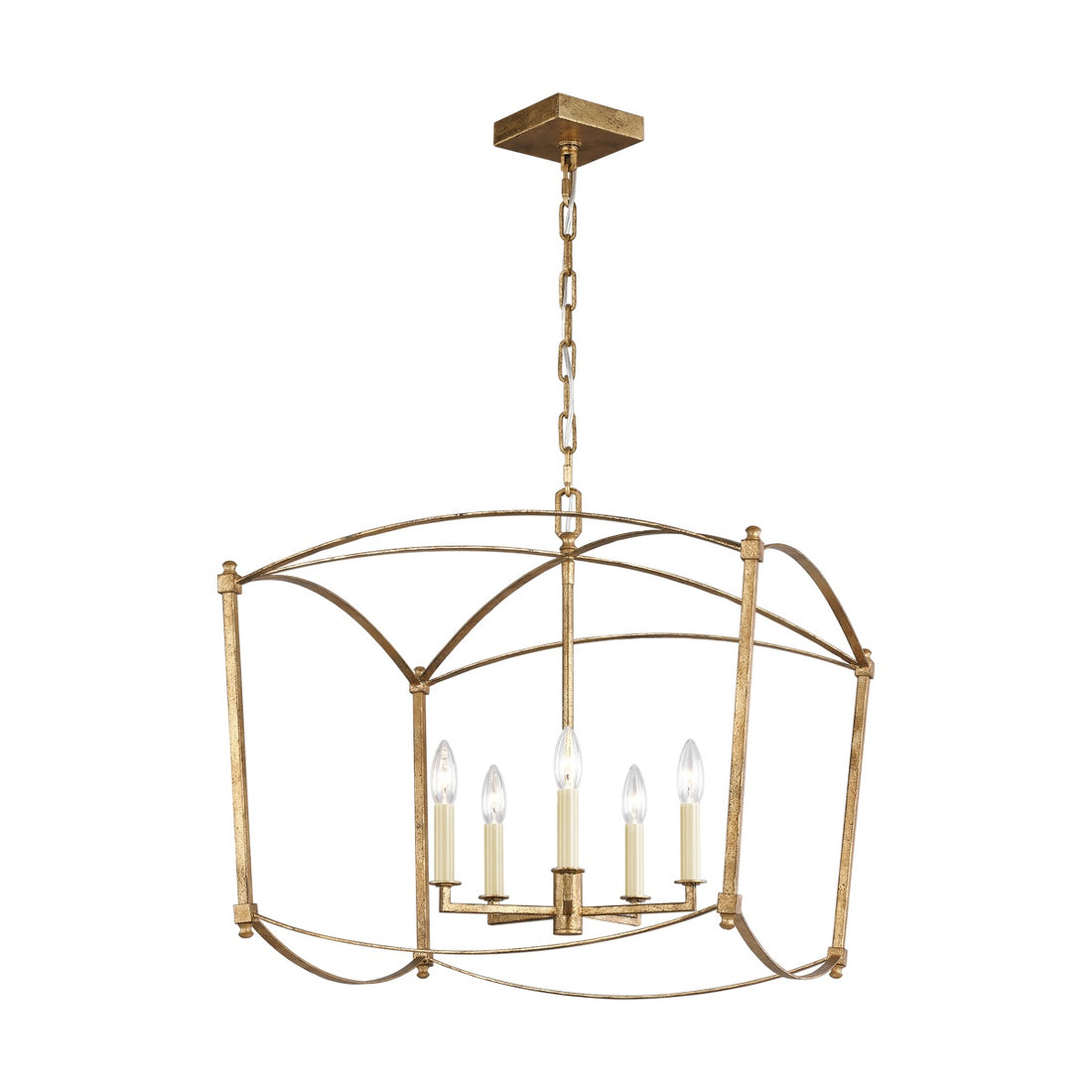 VISUAL COMFORT & CO., THAYER WIDE LANTERN, CHANDELIER LIGHT