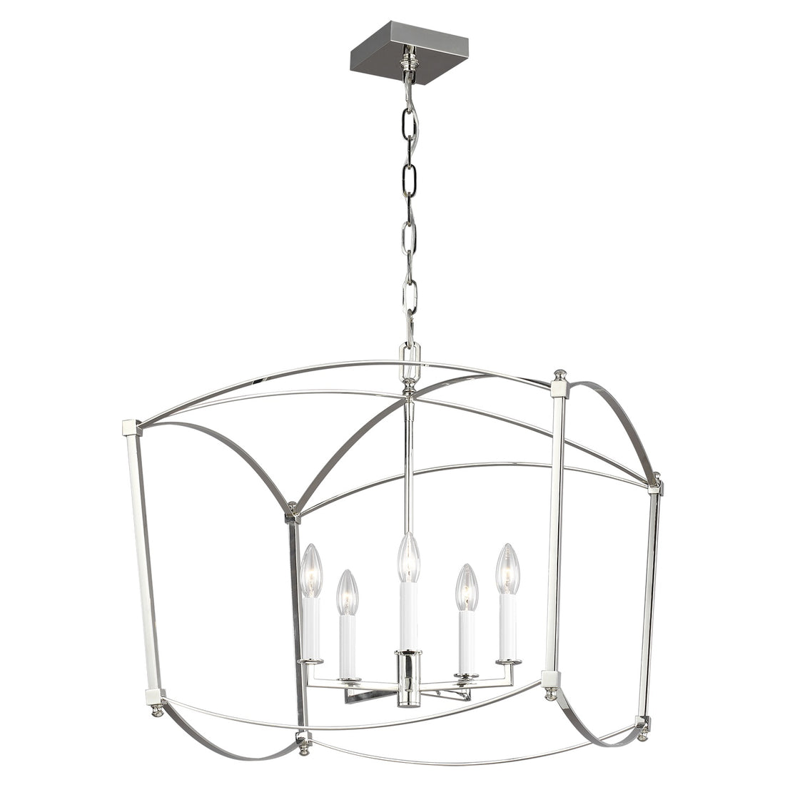 VISUAL COMFORT & CO., THAYER WIDE LANTERN, CHANDELIER LIGHT