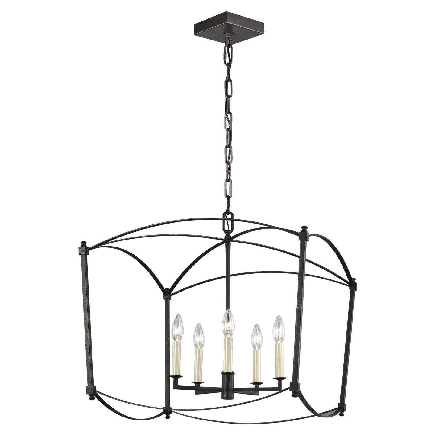 VISUAL COMFORT STUDIO, THAYER WIDE LANTERN, CHANDELIER LIGHT