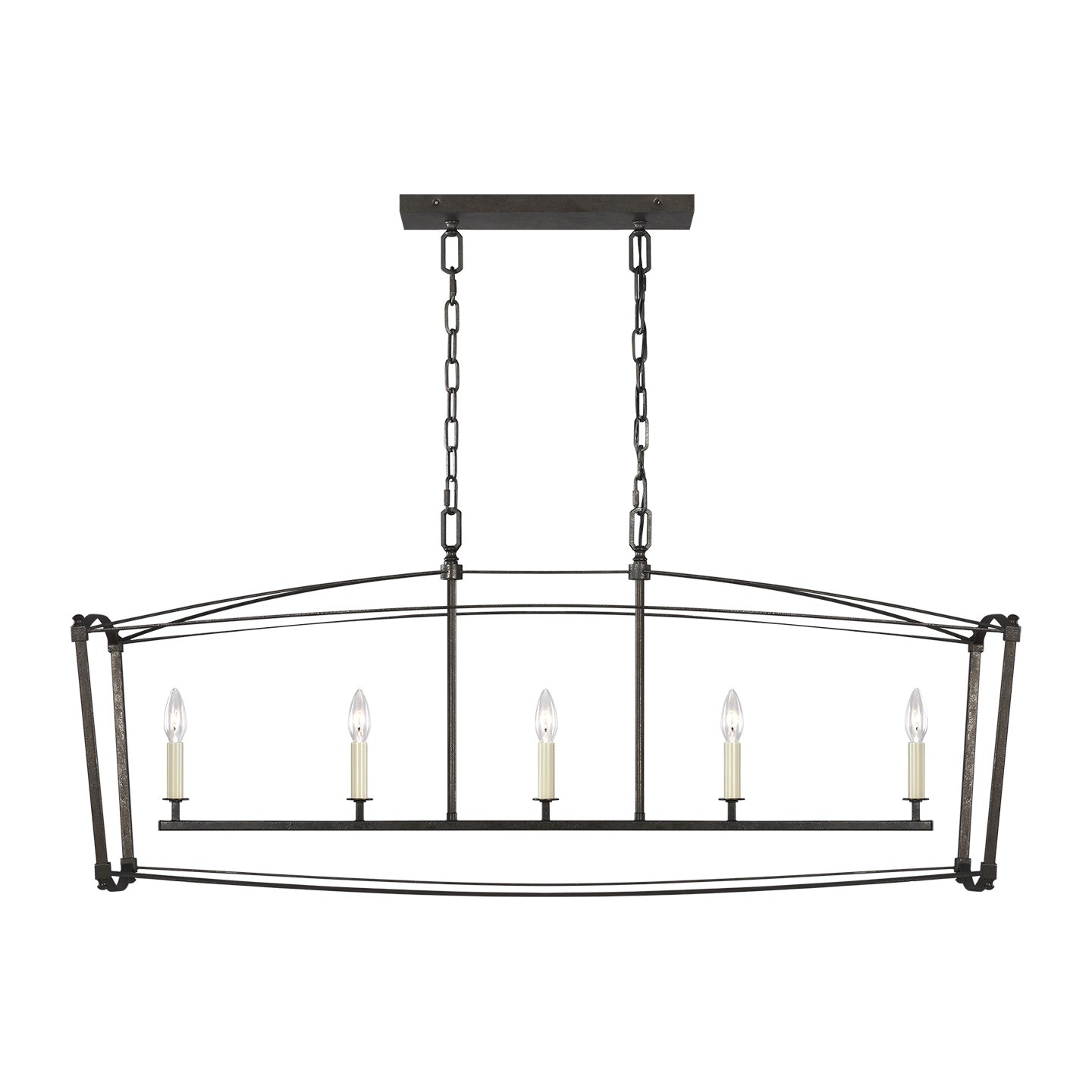 VISUAL COMFORT & CO., THAYER LINEAR CHANDELIER, CHANDELIER LIGHT